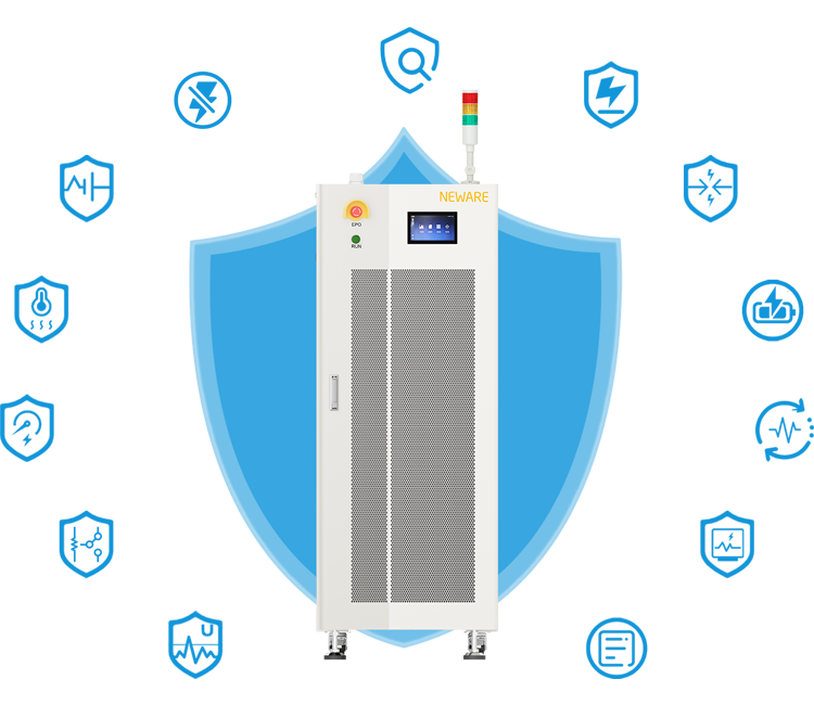 安全保護の限りがない CE-6000 Cell Testing System