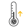  77℉ ~ 140℉≤50min<br> (25℃ ~ 60℃)