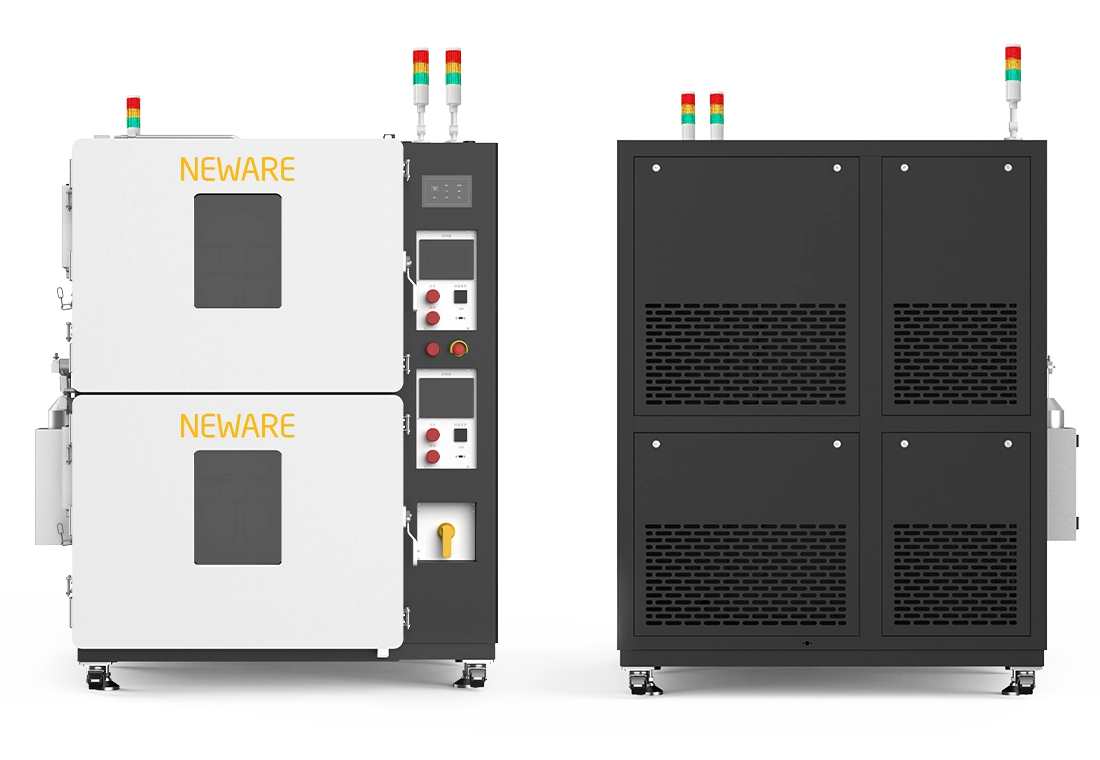 NEWARE power cell all in one battery tester,dual temperature zones,Independent control of each temperature zone maximizes temperature testing efficiency