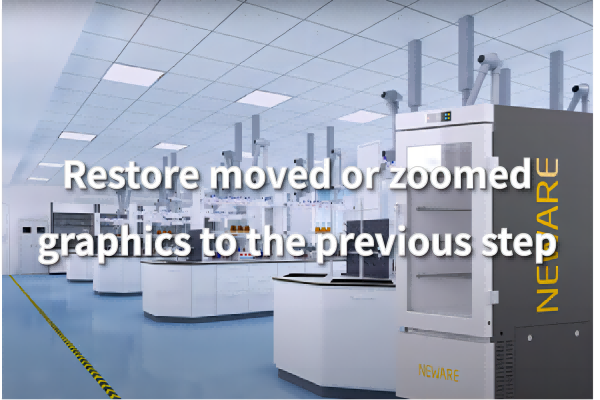 이동 또는 확대/축소된 그래픽을 이전 상태로 복원하기