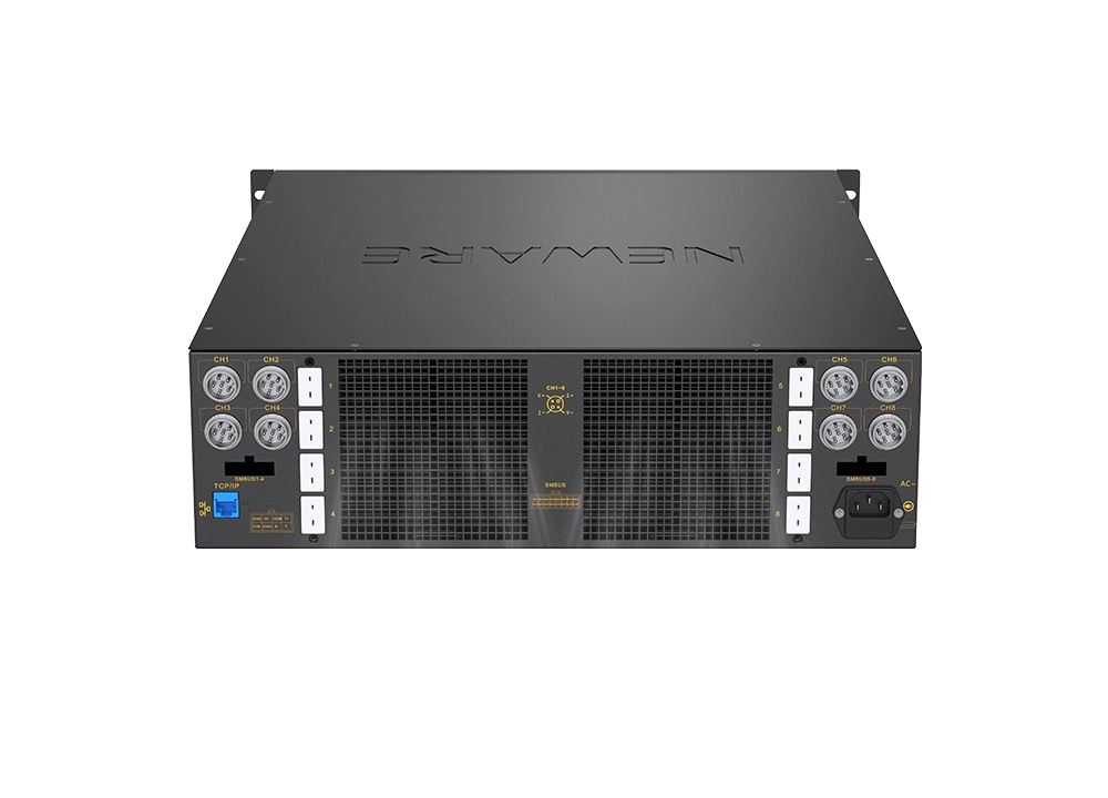 The NEWARE-CT-5080-5V6A-Battery Tester is equipped with a Cross-ventilation design increases cooling system efficiency