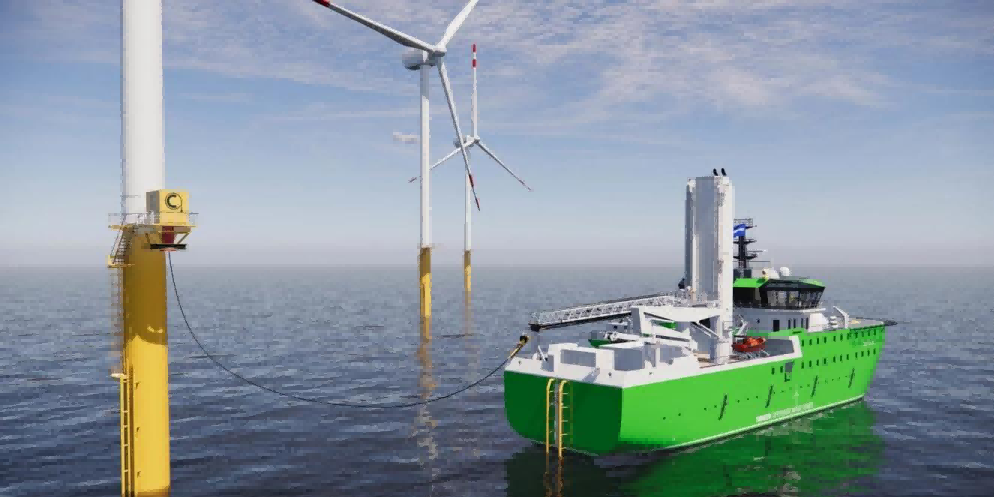 The Debut of the Electric SOV Harnessing Offshore Winds for a New Era NEWARE The Debut of the Electric SOV Harnessing Offshore Winds for a New Era NEWARE