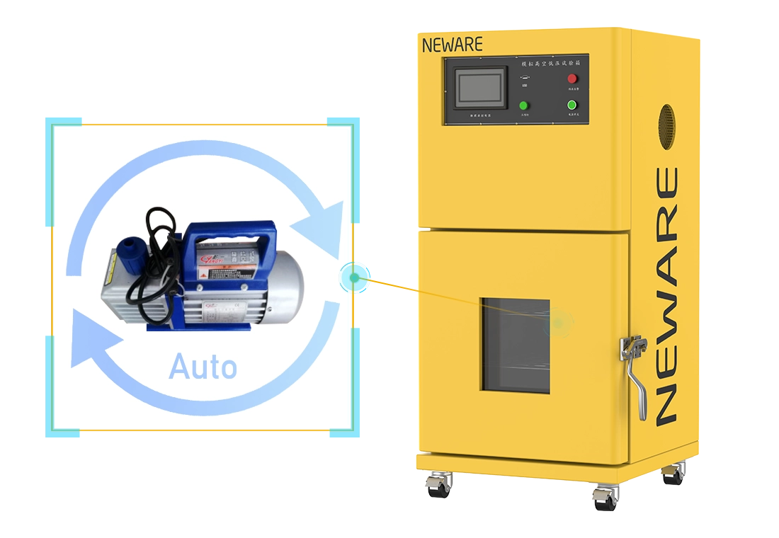 [w]Fast & dependable: Auto-vacuuming to perfection.Simulation of High Altitude Low Pressure Test Chamber 6004C NEWARE